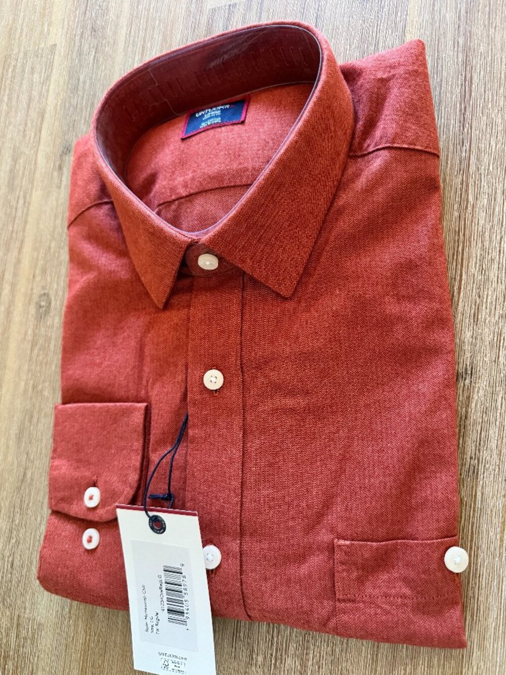 Untuckit Men's Flannel Hemsworth Shirt - Picture 8 of 10